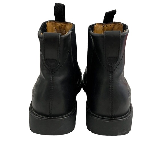 Timberland Mens Chelsea Black Leather Boots size 11 Pull on Ankle Boots - Picture 7 of 9